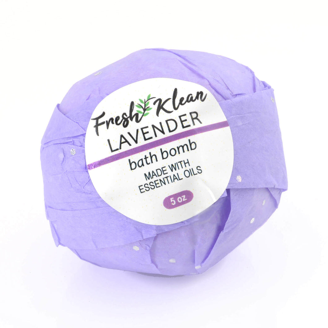 Fresh Klean Skin Lavender Bath Bomb